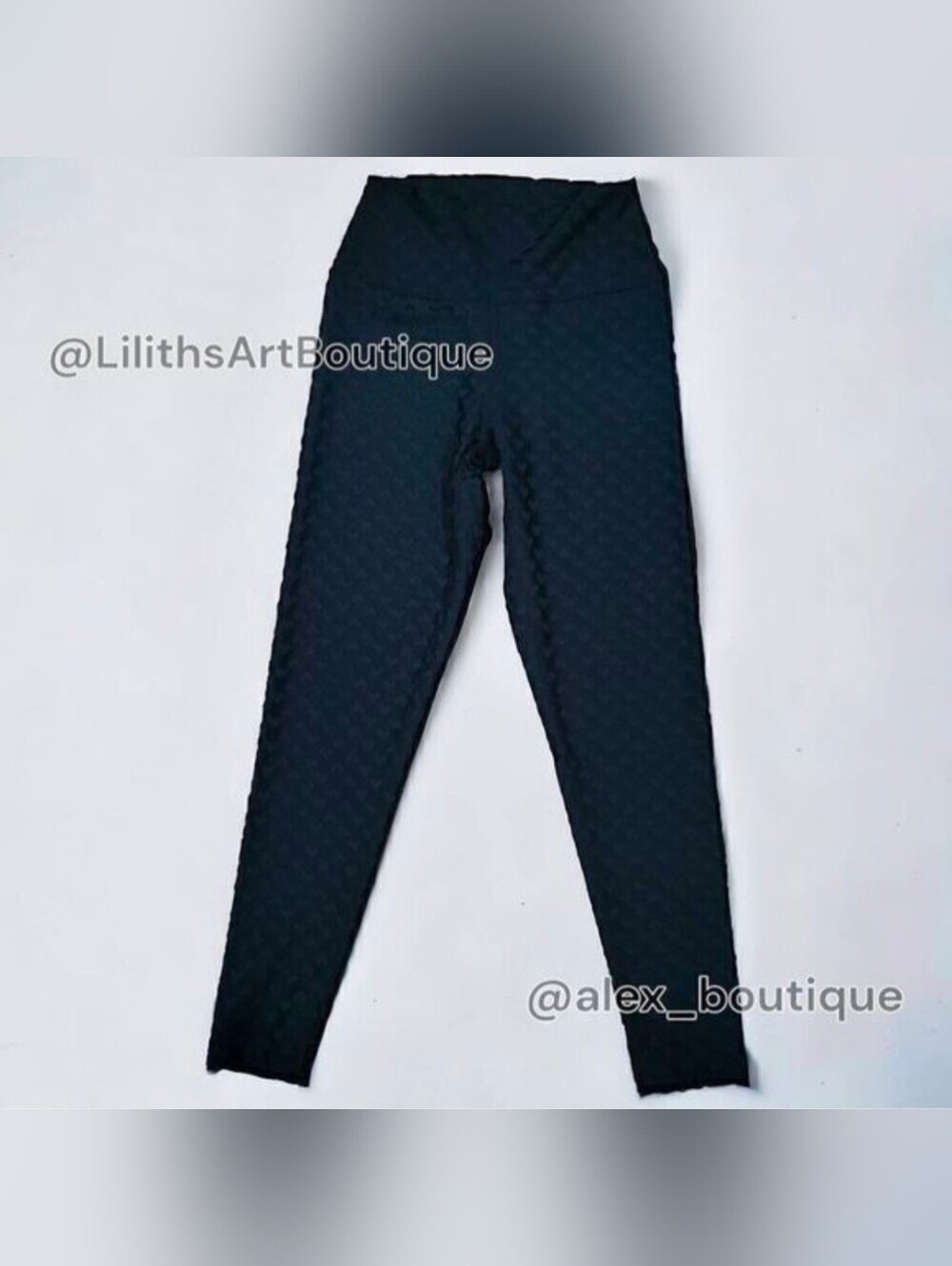 Zumba Love High Waisted Ankle Leggings Bold Black Size S (E048) - Picture 3 of 7